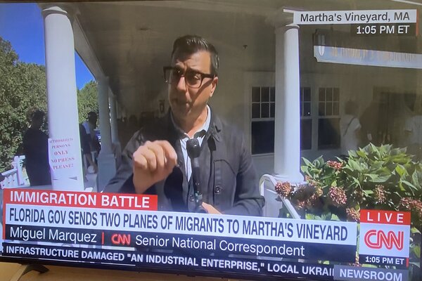 LOL: Martha’s Vineyard Declares ‘Humanitarian Crisis’ over Just 50 Illegal Alien Arrivals