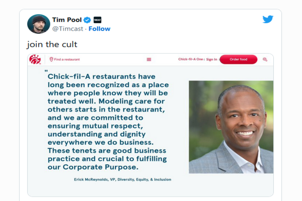 BREAKING: Chick-Fil-A Slammed By Conservatives As ‘Woke’ Initiatives Come To Light