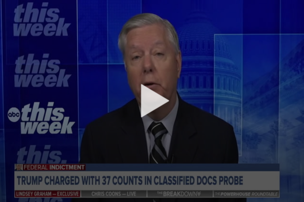 WOW: Lindsey Graham Finally Speaks Out – Must See VIDEO