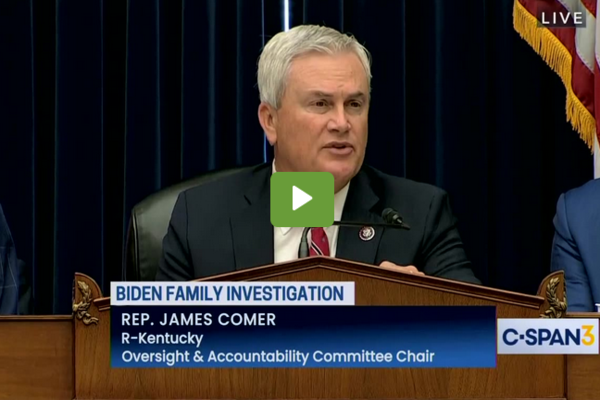 STUNNING: Comer Opens Hearing With Fiery Statement – MUST SEE
