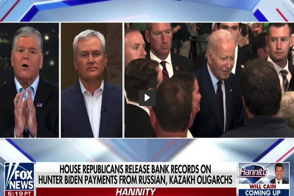 WATCH: Comer Reveals ‘Crooks’ Paid For ‘Things of Value’ From Joe Biden