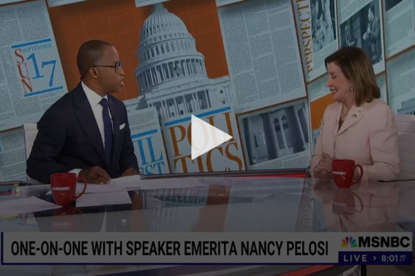 VIDEO: Pelosi on Trump Blaming Her for January 6: ‘There Is a Sickness There’