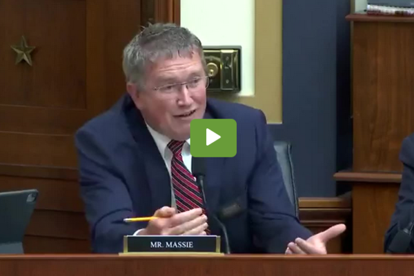 WATCH: Thomas Massie SCORCHES Merrick Garland For Ray Epps Double Standard