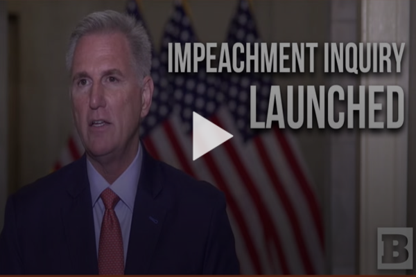 Exclusive – McCarthy: White House Already Engaging in Impeachment Inquiry ‘Obstruction’ with Fake ‘No Evidence’ Disinformation Talking Points