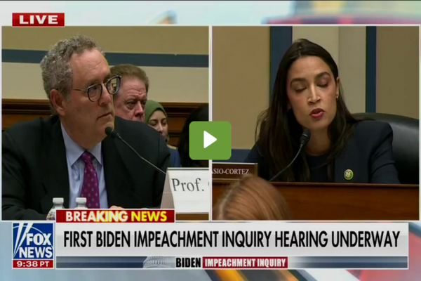WATCH: AOC Melts Down During Impeachment Hearing, Spews Baseless Conspiracy Theory: ‘Fabricated Image!’