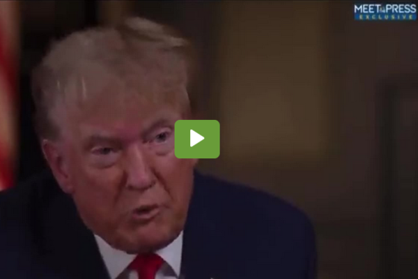 WATCH: Trump Explains Why He Didn’t Pardon Himself Before Leaving Office