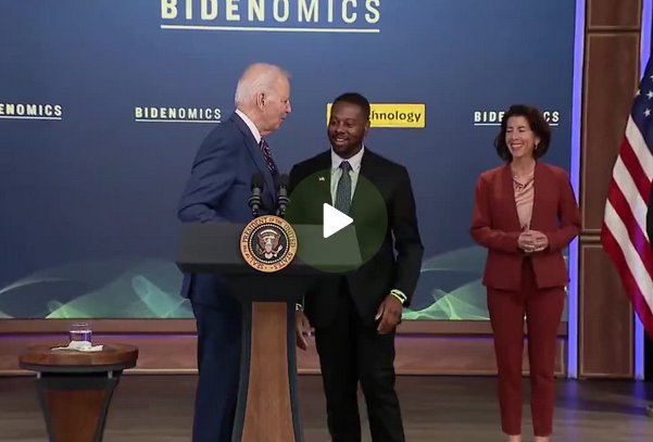 WATCH: Biden Suffers Another Gaffe At ‘Bidenomics’ Speech: ‘I’m Not Introducing Me!’