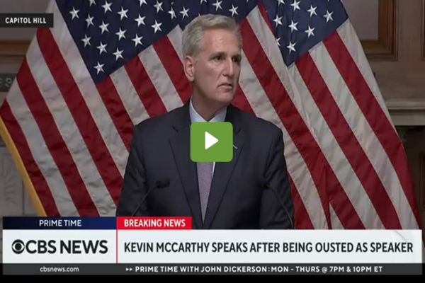 Kevin McCarthy Refutes Resignation Rumors: ‘I’m Not Leaving’