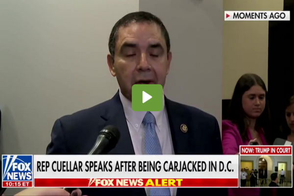WATCH: Congressman Carjacked At Gunpoint In D.C. Speaks Out
