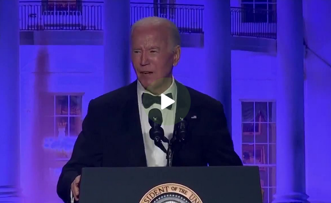 WATCH: Joe Biden Scolds Press, Demands Favorable Coverage At White House Correspondents’ Dinner