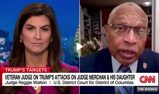 REPORT: Judge Who Went on CNN to Attack Trump Gets Rebuked by Court of Appeals Over J6 Case