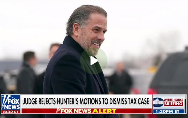 JUST IN: Hunter Biden Smacked Down By Judge