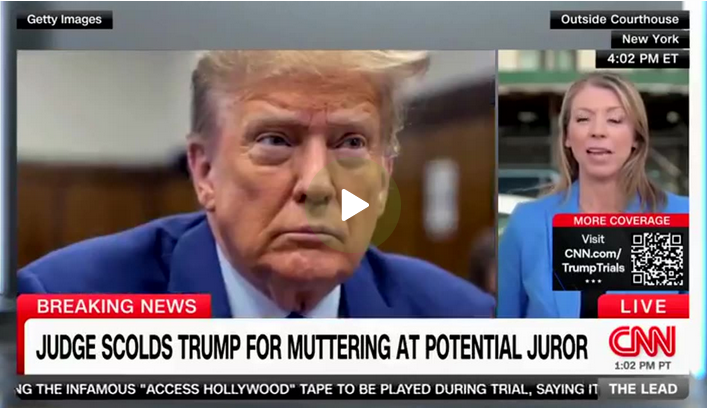 BREAKING: Trump Makes Judge Lash Out Mid-Jury Selection: ‘I Won’t Tolerate That’
